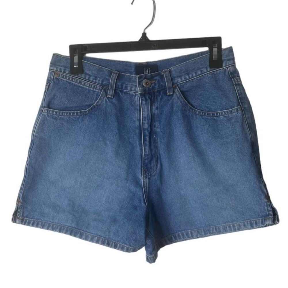 GAP Women's Classic Blue Denim Jean Shorts